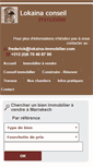 Mobile Screenshot of lokaina-immobilier.com